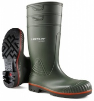 Dunlop Acifort Agri Full Safety Wellington Boots With Steel Toe Cap And Mid Sole
